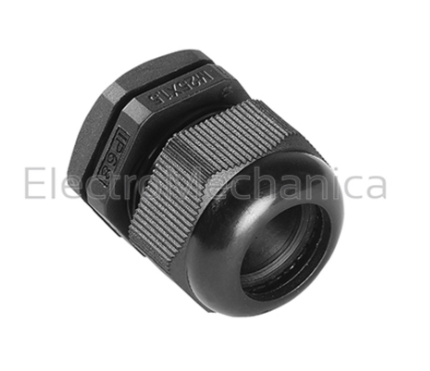 PG11 18.6MM PVC COMP GLAND BLK
