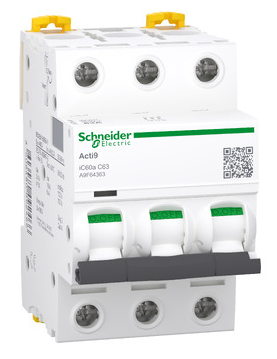 63a 3p 6ka Mcb Ic60a Schneider Circuit Breakers