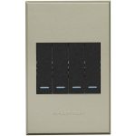 4x2 4 Lever Switch Cover Plate VETI Plugs and Switches - Image 2